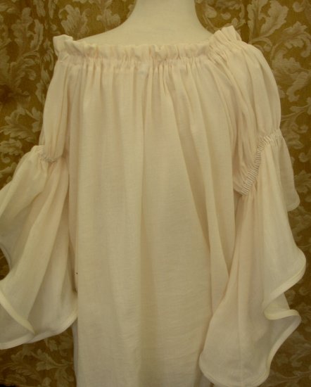 Angel Sleeve Chemise in Gauze - Click Image to Close